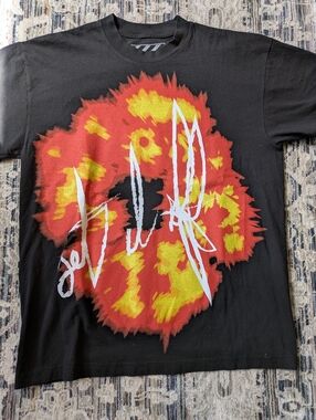 🔥 Off-White x Denim Tears “Offset Tears” T-Shirt (Size M) – Rare Collab 🔥